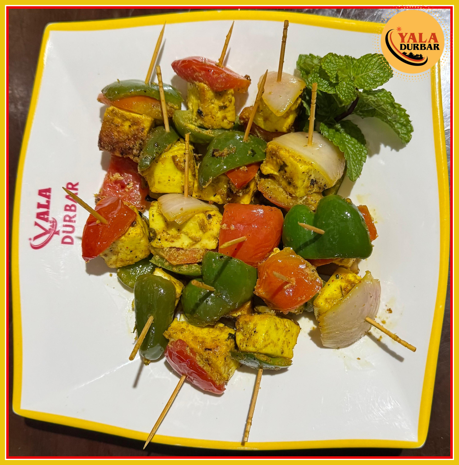 Paneer Shashlik (Live)
