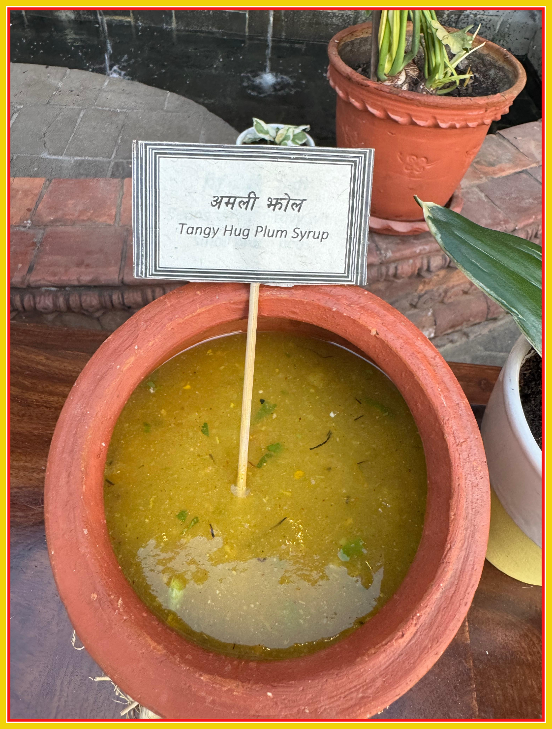 अमली ( ग्वः ̷ झोल ) - Tangy Hug Plum broth / Syrup