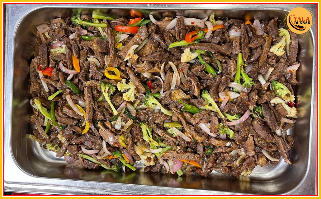 Stir Fried Buff