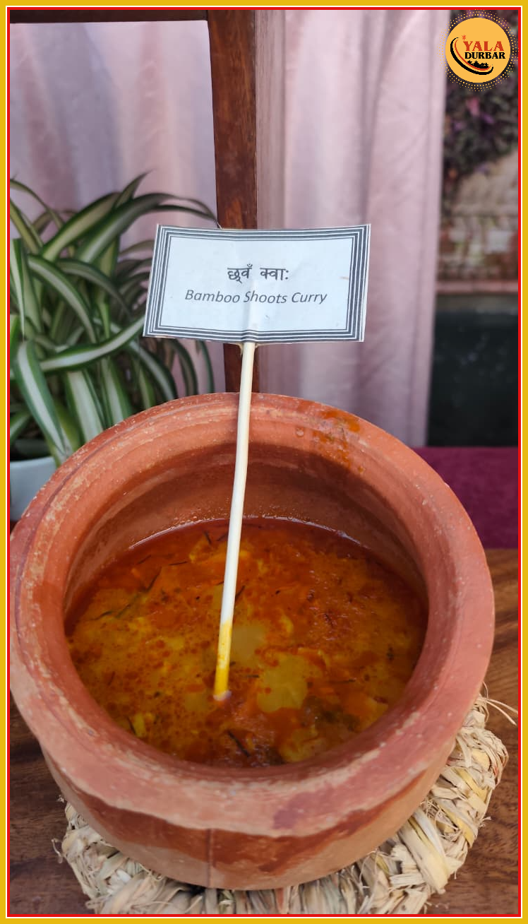 आलु छ्वँ - Potato & Bamboo Shoots Curry